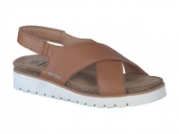 Chaussure mobils sandales modele tally brun moyen